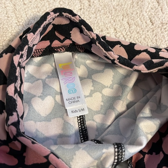 Lularoe | Little Girl Valentine’s Leggings S/M - Picture 6 of 10